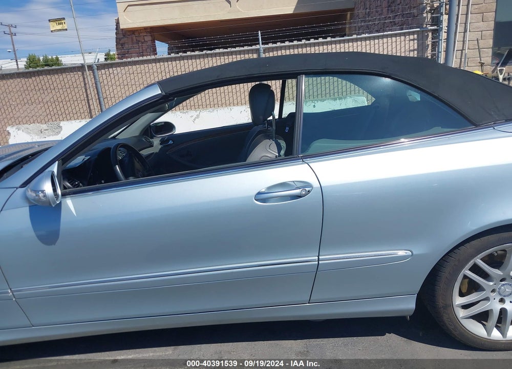 2008 MERCEDES-BENZ CLK 350 VIN: WDBTK56F78F254599
