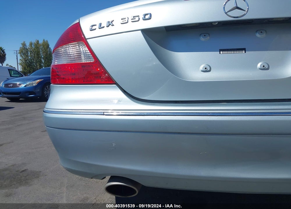 2008 MERCEDES-BENZ CLK 350 VIN: WDBTK56F78F254599
