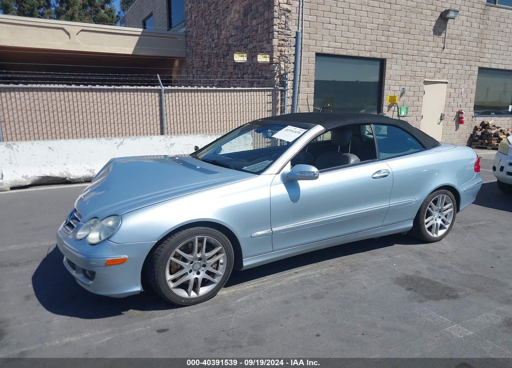 2008 MERCEDES-BENZ CLK 350 VIN: WDBTK56F78F254599