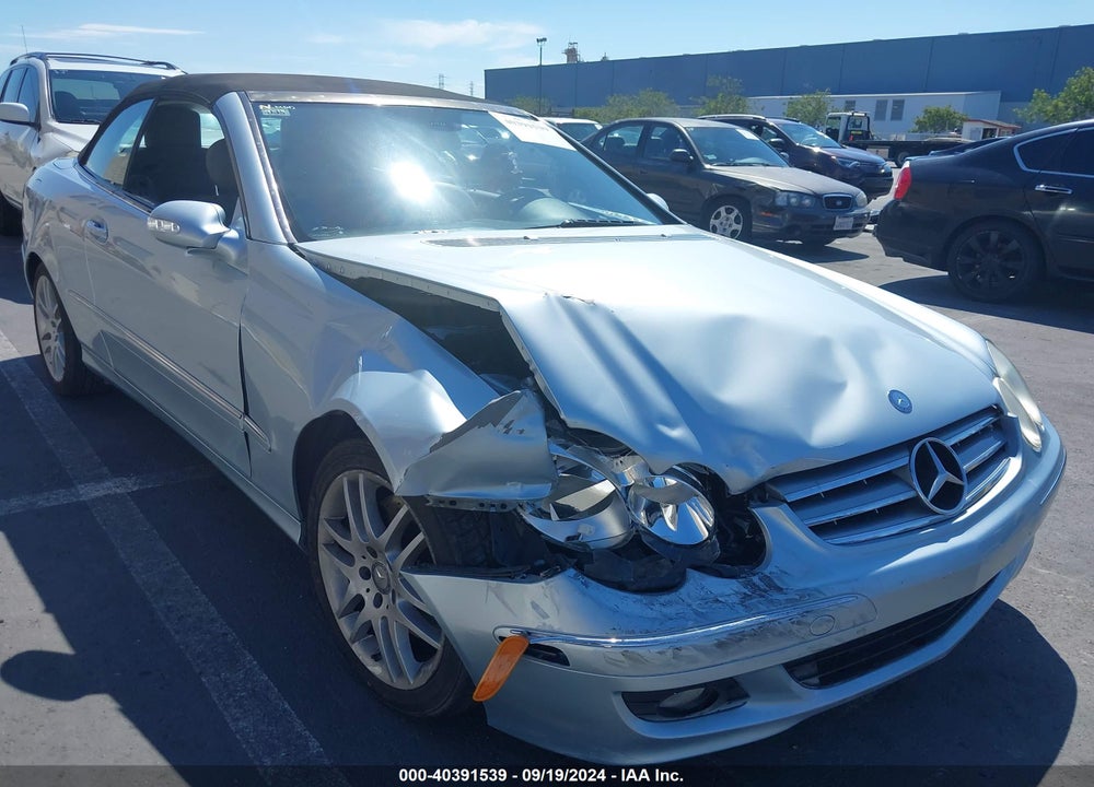 2008 MERCEDES-BENZ CLK 350 VIN: WDBTK56F78F254599