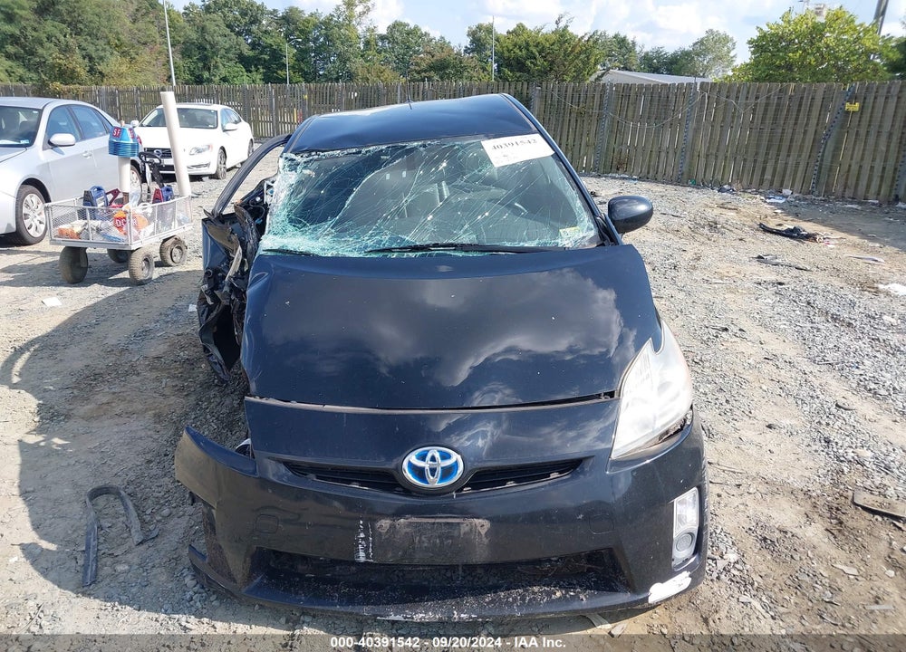 2011 TOYOTA PRIUS FOUR VIN: JTDKN3DU9B0256682