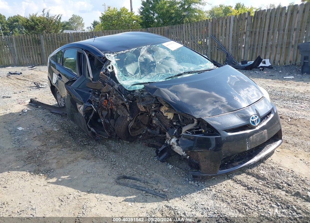 2011 TOYOTA PRIUS FOUR VIN: JTDKN3DU9B0256682
