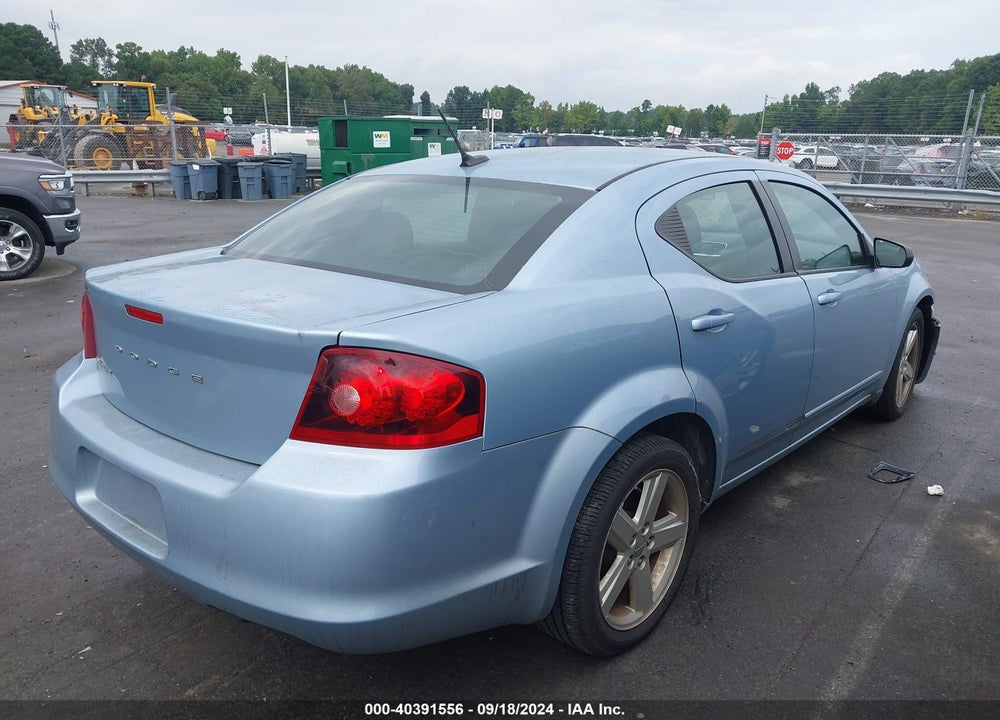 2013 DODGE AVENGER SE VIN: 1C3CDZAB2DN718684