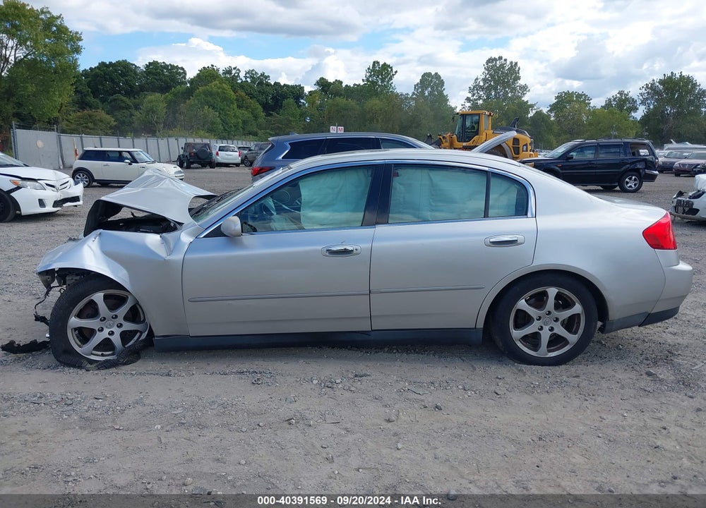 2003 INFINITI G35 VIN: JNKCV51E63M317234