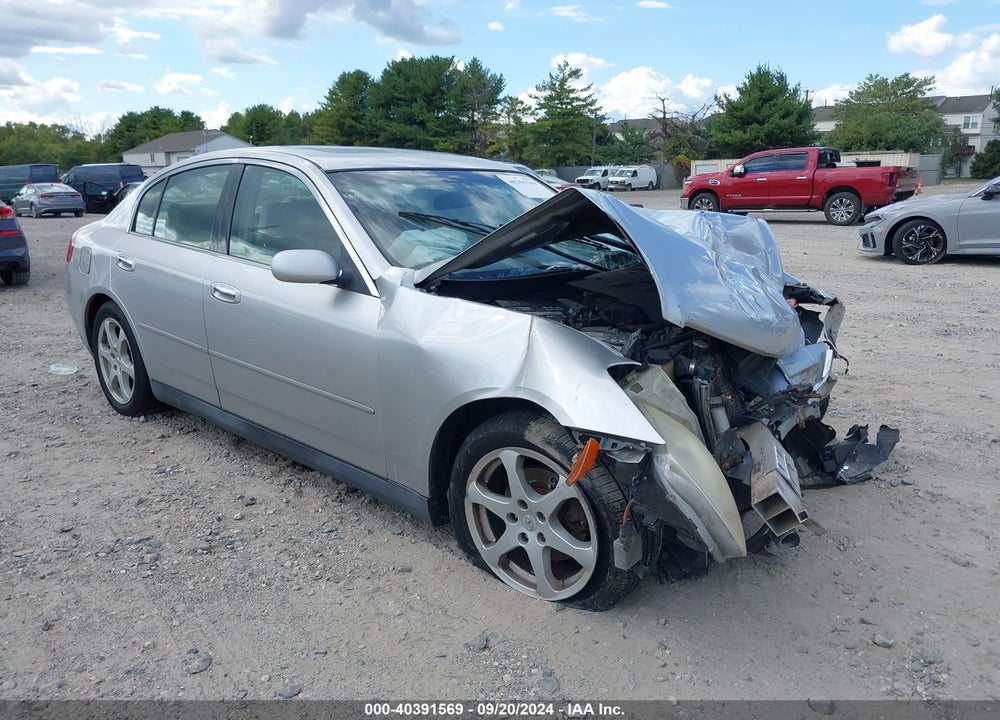 2003 INFINITI G35 VIN: JNKCV51E63M317234