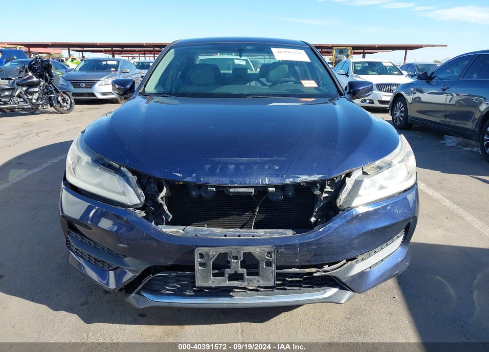 2016 HONDA ACCORD LX VIN: 1HGCR2F39GA198566