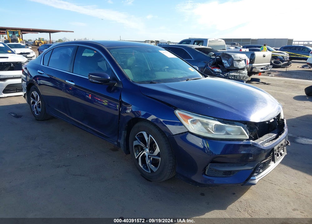 2016 HONDA ACCORD LX VIN: 1HGCR2F39GA198566