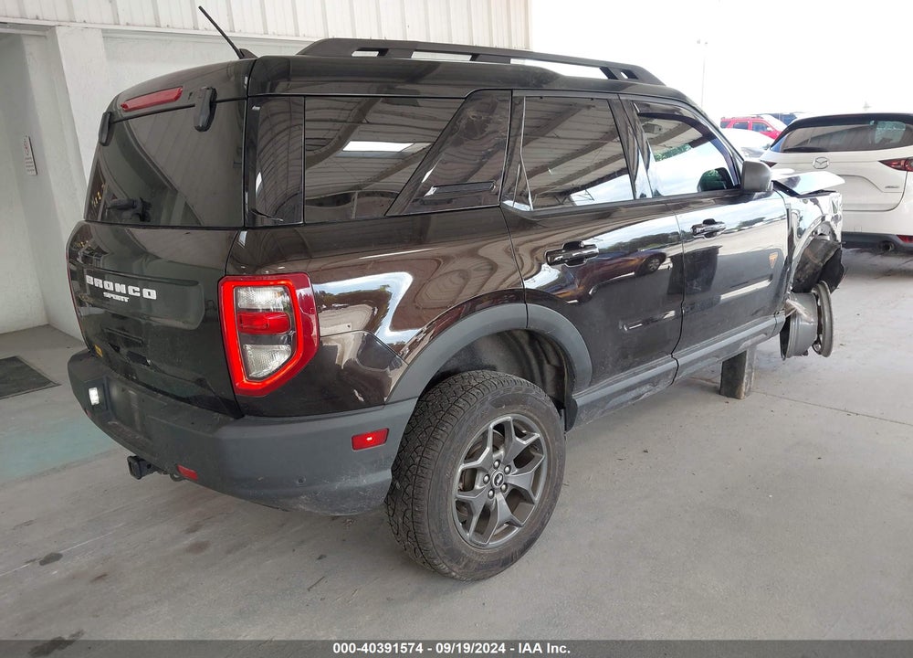 2021 FORD BRONCO SPORT BADLANDS VIN: 3FMCR9D9XMRA03456