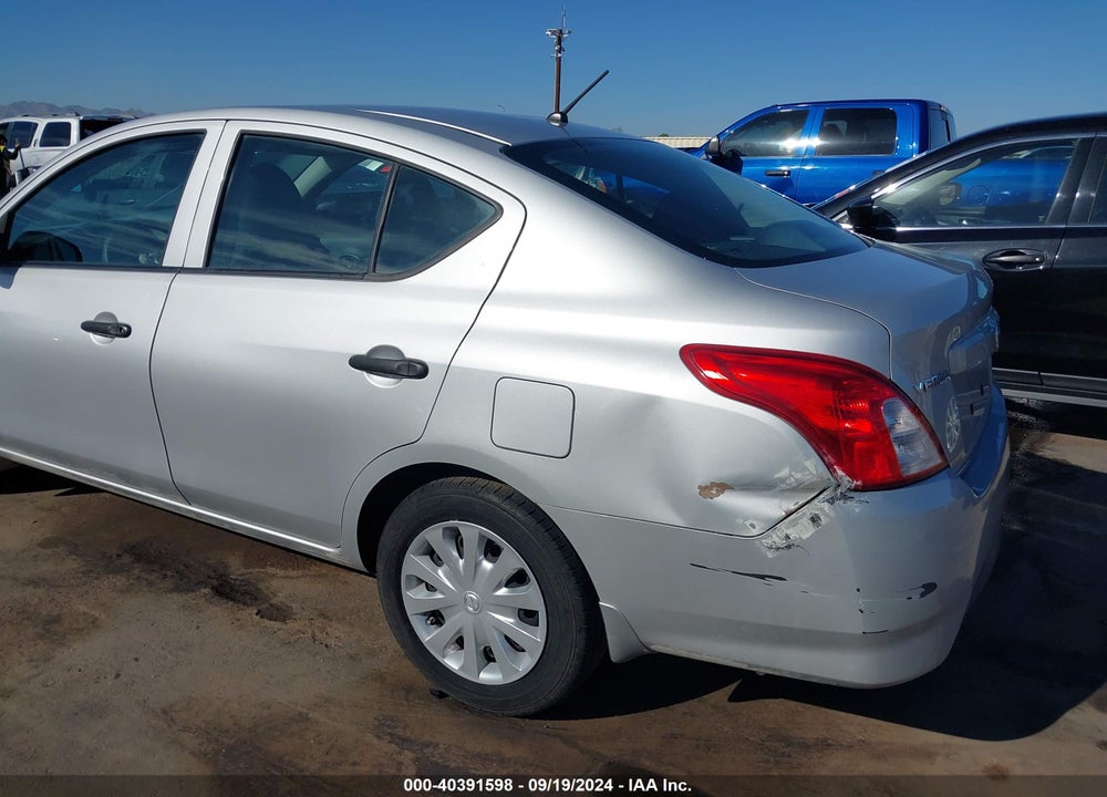 2015 NISSAN VERSA 1.6 S+ VIN: 3N1CN7AP9FL846306