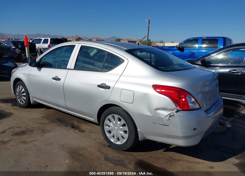 2015 NISSAN VERSA 1.6 S+ VIN: 3N1CN7AP9FL846306