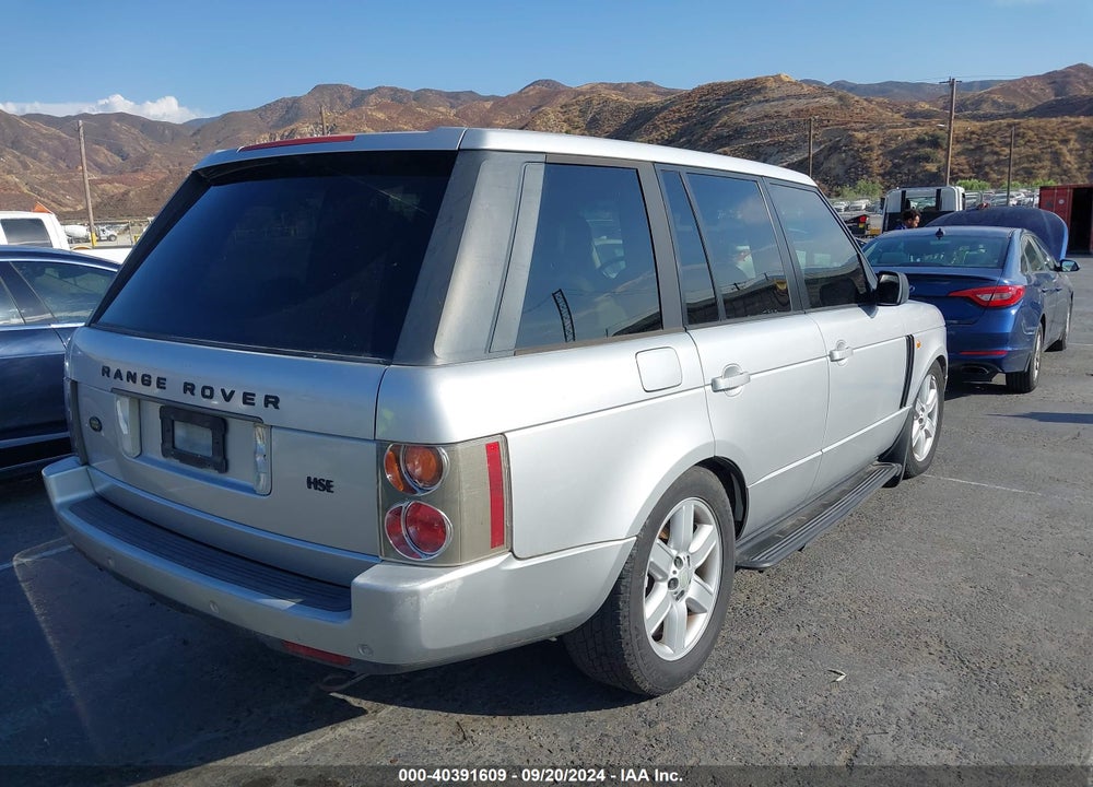 2004 LAND ROVER RANGE ROVER HSE VIN: SALMF11464A168001