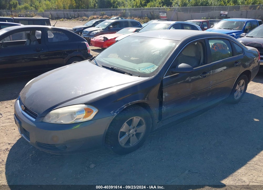 2011 CHEVROLET IMPALA LT VIN: 2G1WG5EK8B1168496