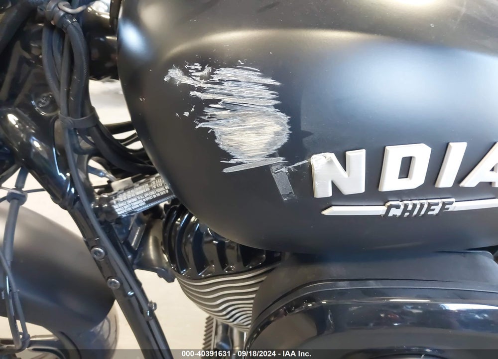 2022 INDIAN MOTORCYCLE CO. CHIEF DARK HORSE ABS VIN: 56KDMABH5N3008223