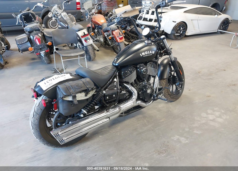 2022 INDIAN MOTORCYCLE CO. CHIEF DARK HORSE ABS VIN: 56KDMABH5N3008223