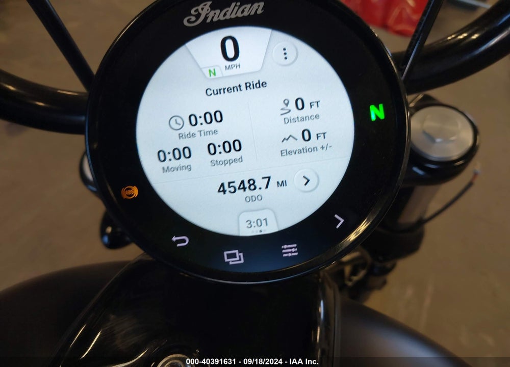 2022 INDIAN MOTORCYCLE CO. CHIEF DARK HORSE ABS VIN: 56KDMABH5N3008223