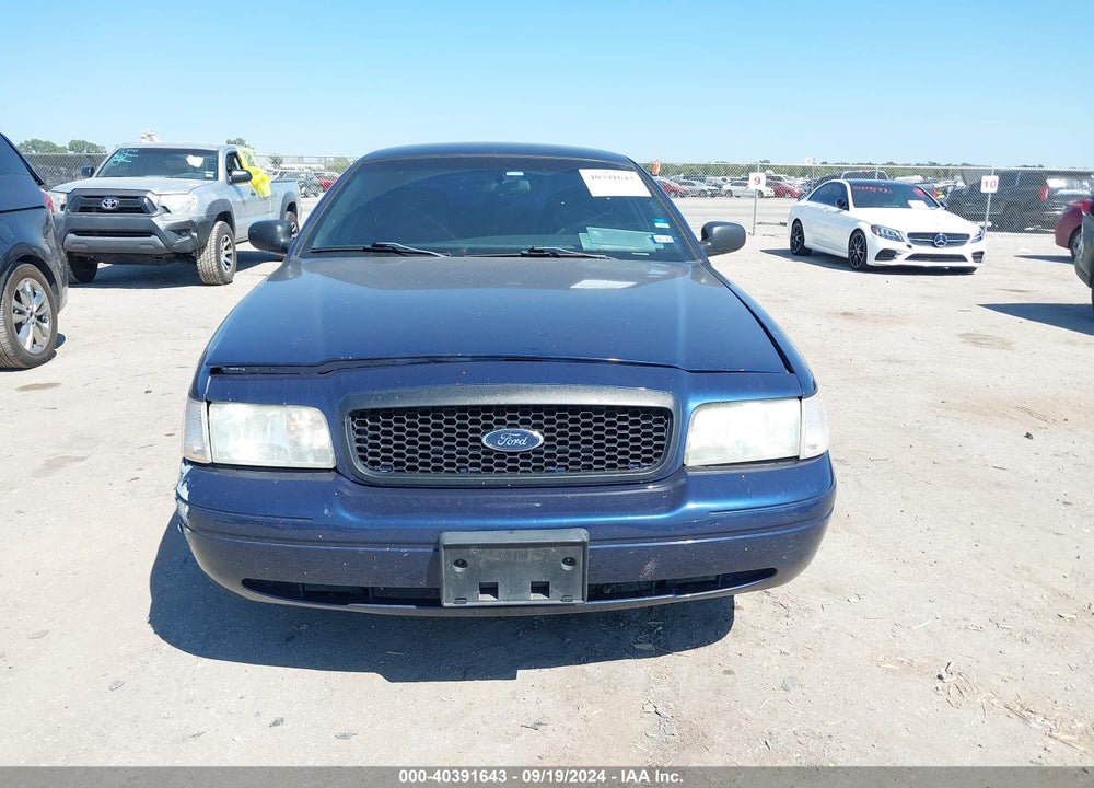 2006 FORD CROWN VICTORIA POLICE/POLICE INTERCEPTOR VIN: 2FAFP71W66X123853