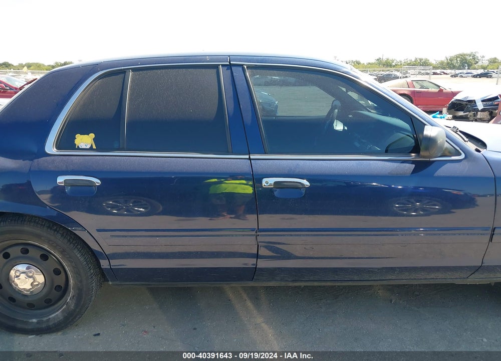 2006 FORD CROWN VICTORIA POLICE/POLICE INTERCEPTOR VIN: 2FAFP71W66X123853