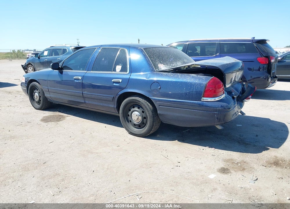 2006 FORD CROWN VICTORIA POLICE/POLICE INTERCEPTOR VIN: 2FAFP71W66X123853