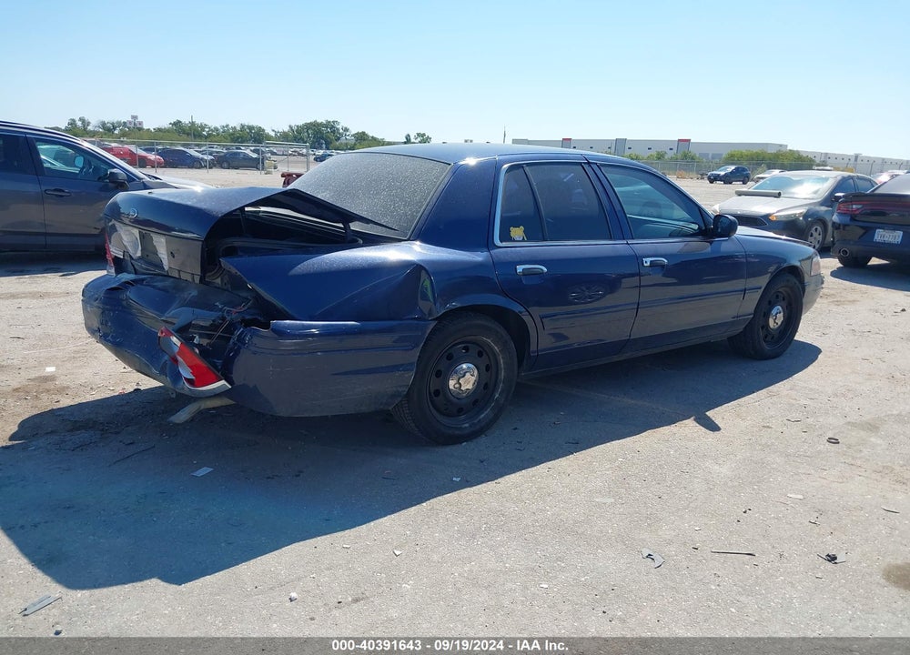 2006 FORD CROWN VICTORIA POLICE/POLICE INTERCEPTOR VIN: 2FAFP71W66X123853