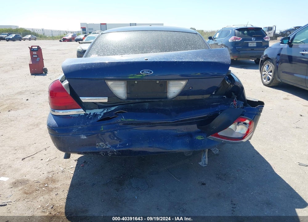 2006 FORD CROWN VICTORIA POLICE/POLICE INTERCEPTOR VIN: 2FAFP71W66X123853