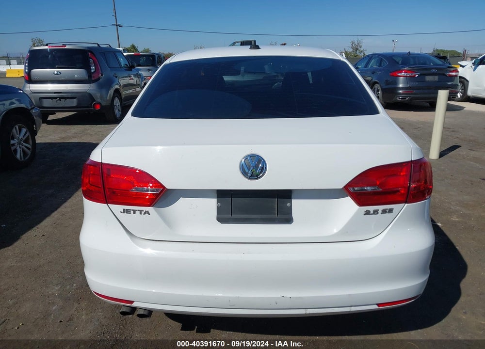 2012 VOLKSWAGEN JETTA 2.5L SE VIN: 3VWDP7AJ2CM313983