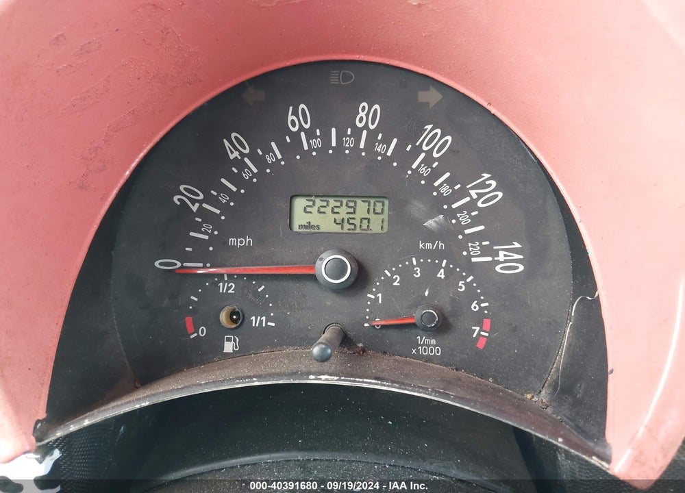 2000 VOLKSWAGEN NEW BEETLE GLS VIN: 3VWCC21C3YM458999