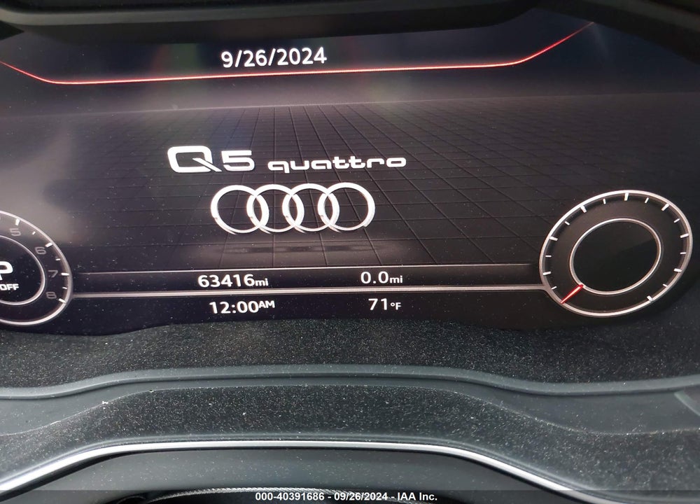 2019 AUDI Q5 45 PREMIUM VIN: WA1BNAFY1K2115401