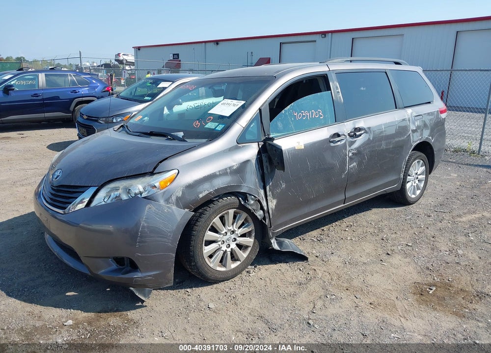 2014 TOYOTA SIENNA LE 7 PASSENGER VIN: 5TDJK3DC1ES092762