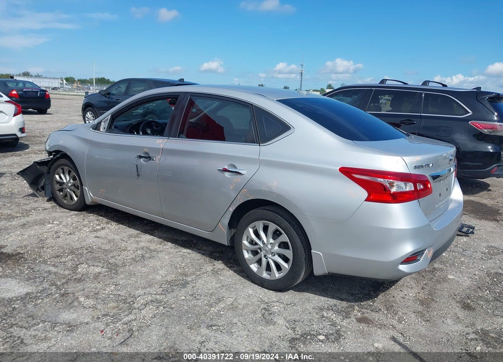 2017 NISSAN SENTRA SV VIN: 3N1AB7AP4HY379673