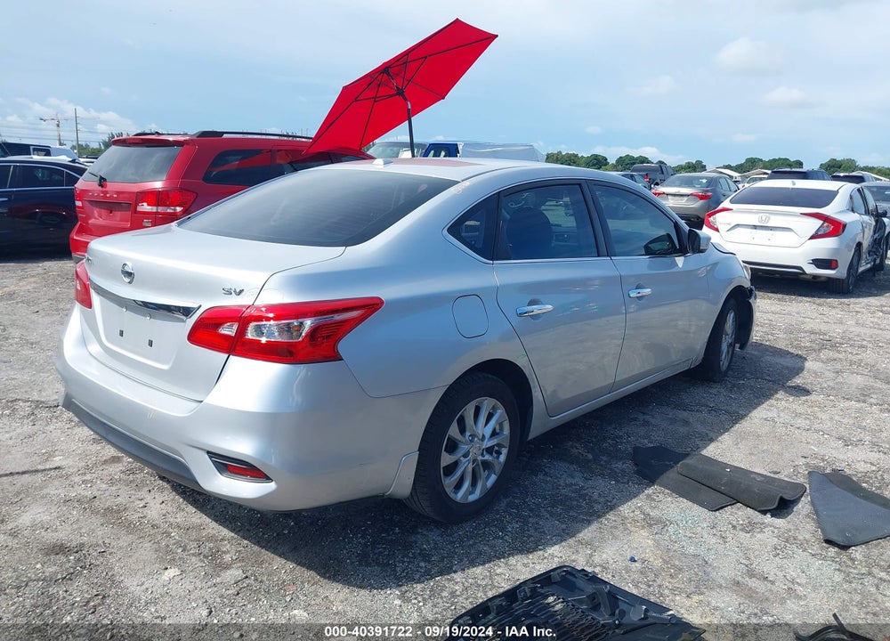 2017 NISSAN SENTRA SV VIN: 3N1AB7AP4HY379673