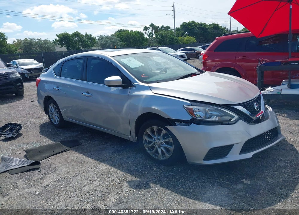 2017 NISSAN SENTRA SV VIN: 3N1AB7AP4HY379673