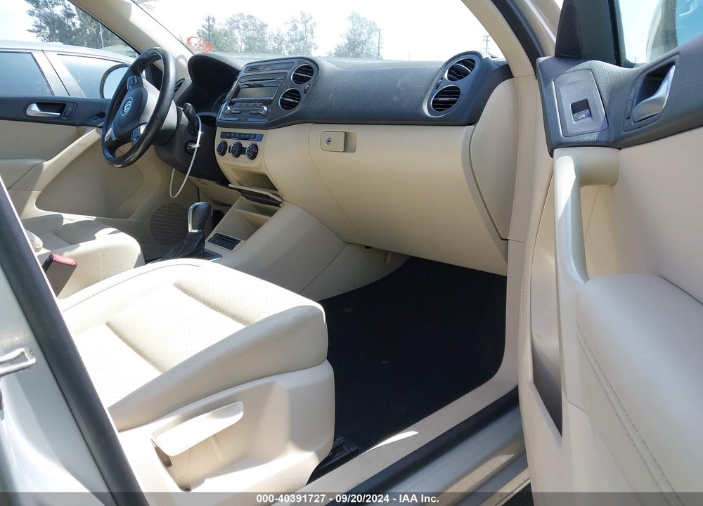 2014 VOLKSWAGEN TIGUAN SE VIN: WVGAV3AX5EW042442