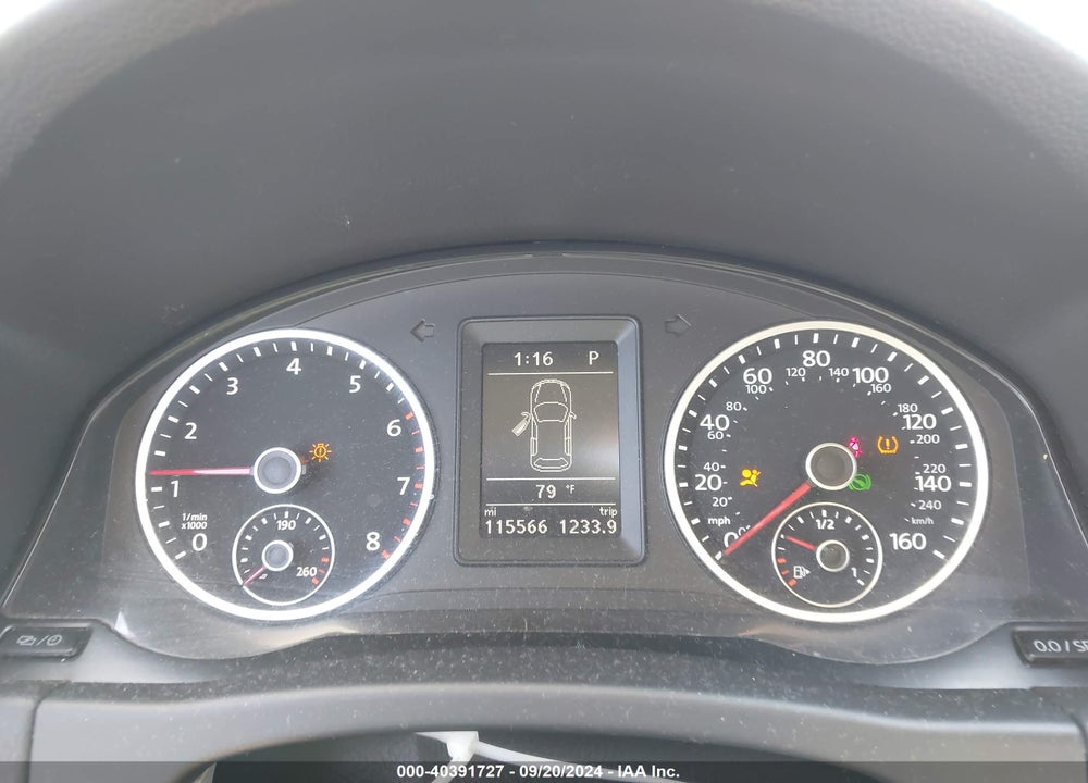 2014 VOLKSWAGEN TIGUAN SE VIN: WVGAV3AX5EW042442