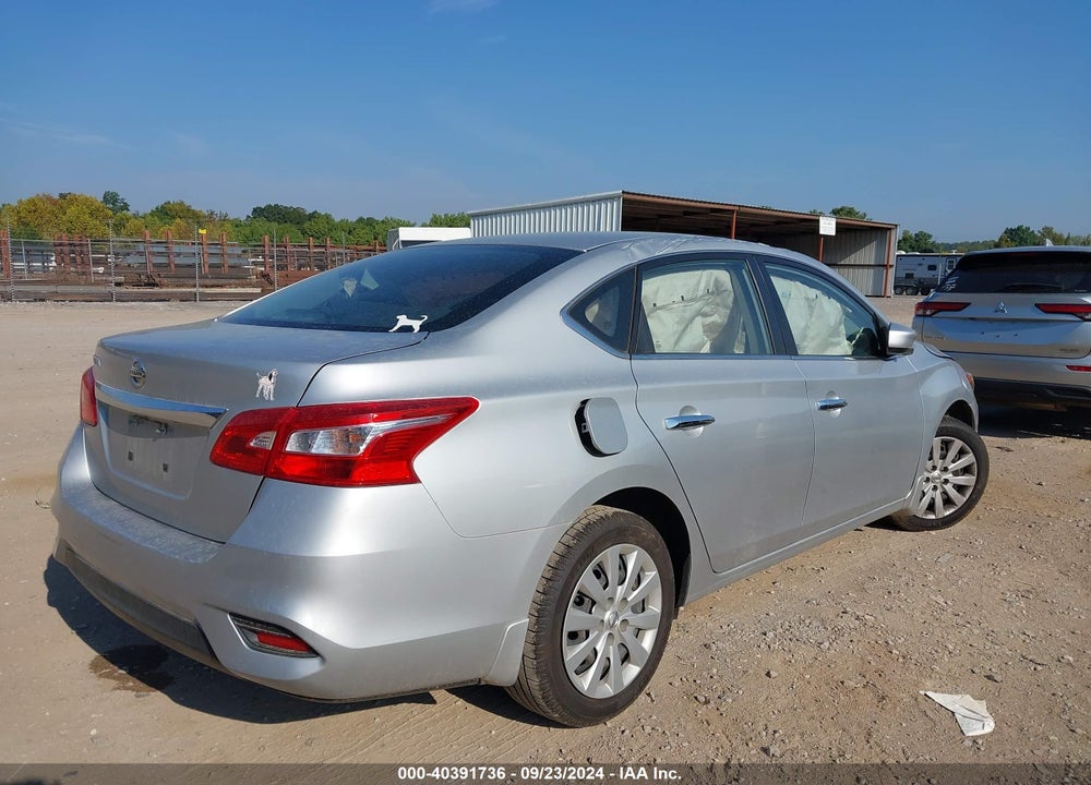 2016 NISSAN SENTRA S VIN: 3N1AB7AP5GY290662