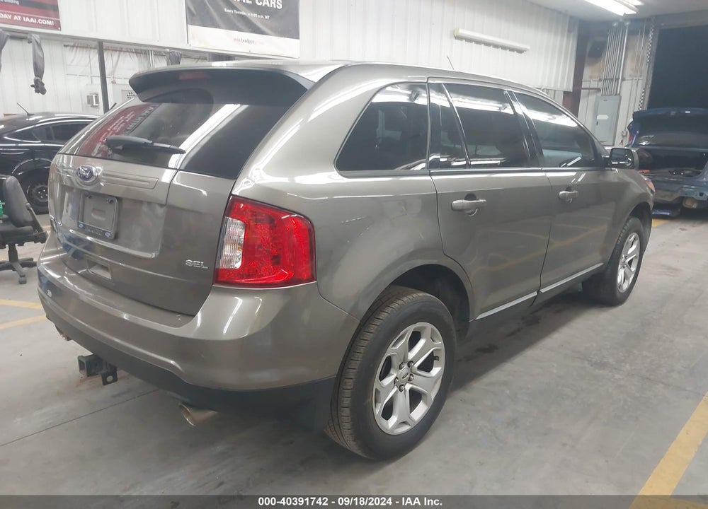 2013 FORD EDGE SEL VIN: 2FMDK3JC3DBC70796