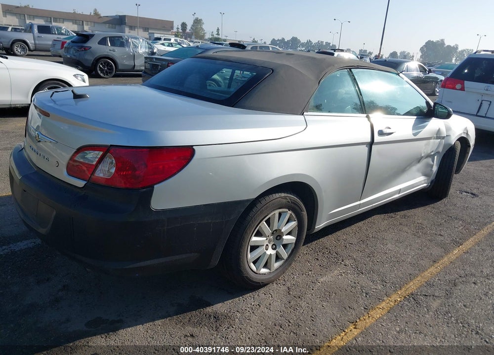 2008 CHRYSLER SEBRING LX VIN: 1C3LC45K98N572693