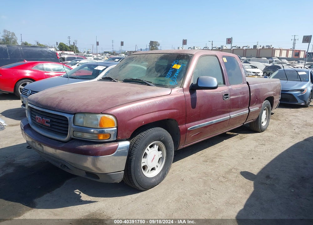 1999 GMC SIERRA 1500 SLE VIN: 2GTEC19T6X1541620