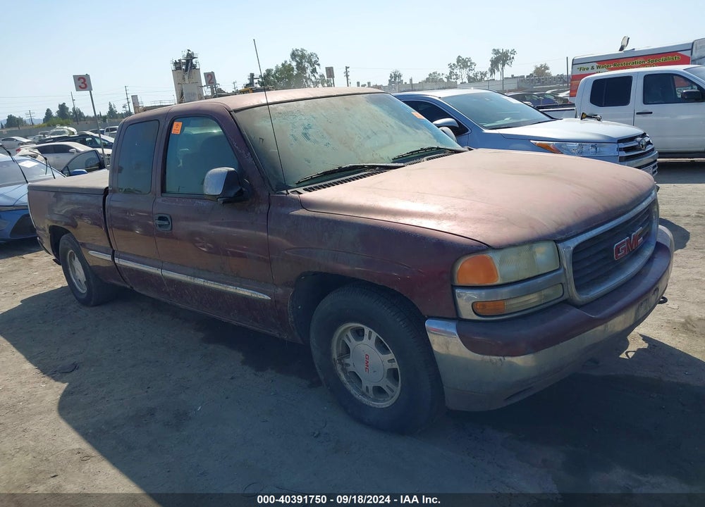 1999 GMC SIERRA 1500 SLE VIN: 2GTEC19T6X1541620