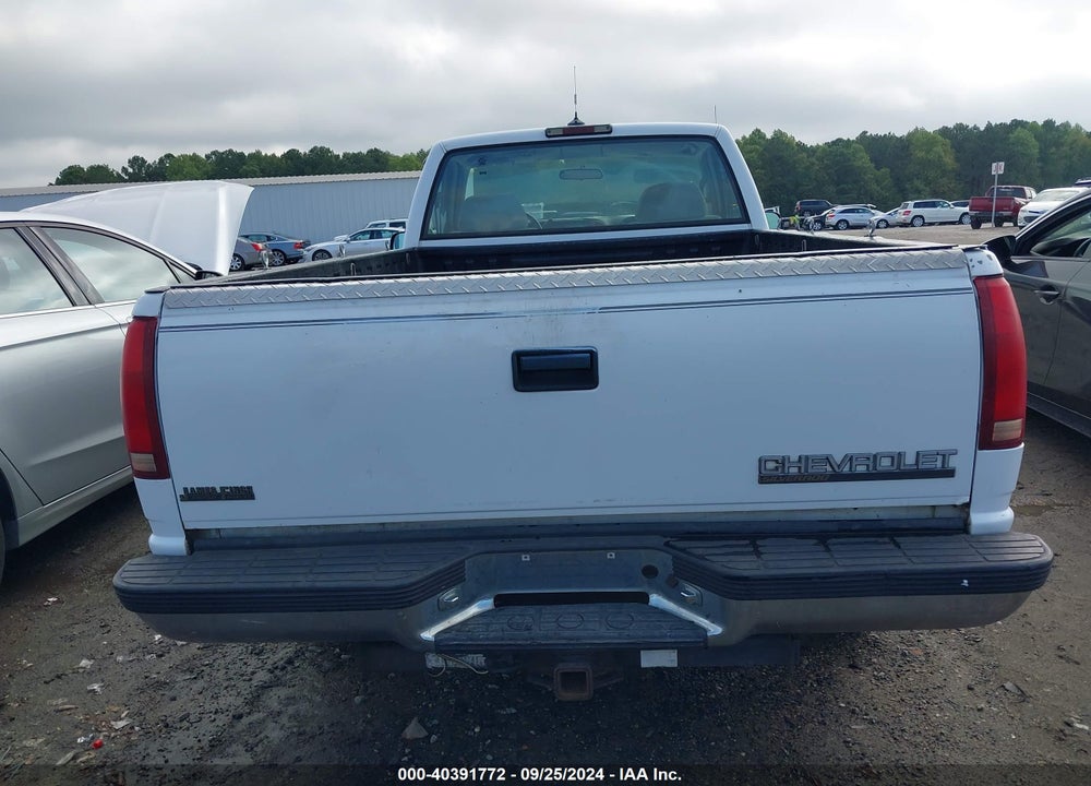 1998 CHEVROLET C1500 FLEETSIDE VIN: 1GCEC14M3WZ115132