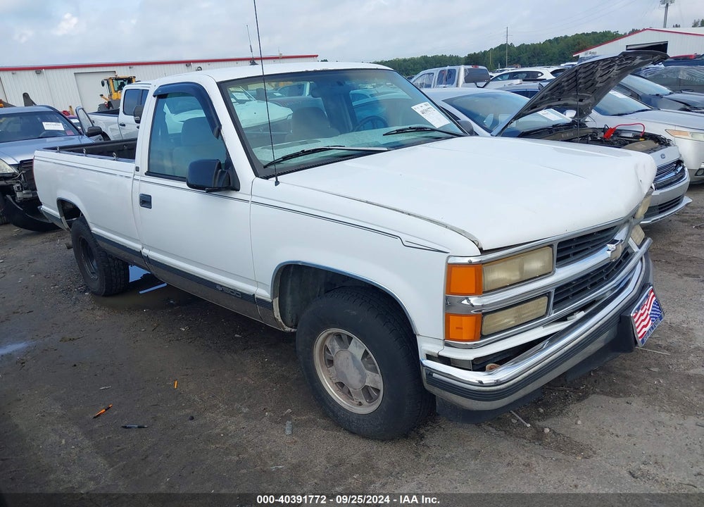1998 CHEVROLET C1500 FLEETSIDE VIN: 1GCEC14M3WZ115132