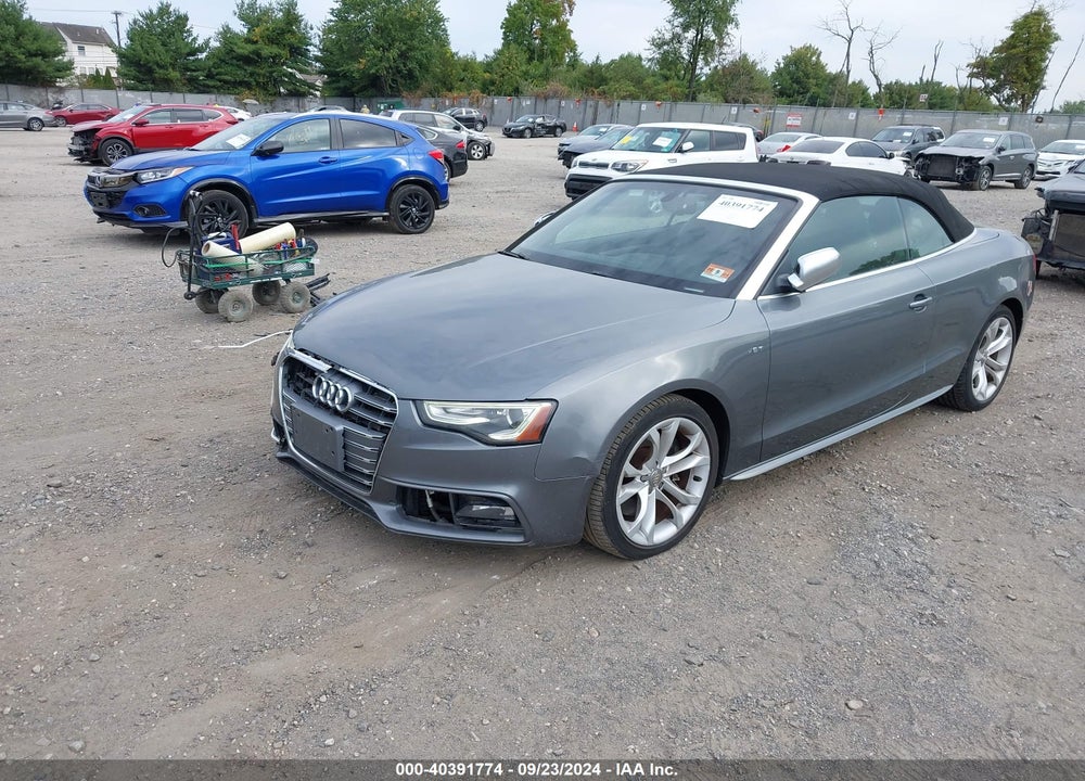 2013 AUDI S5 3.0T PREMIUM PLUS VIN: WAUVGAFH6DN002622