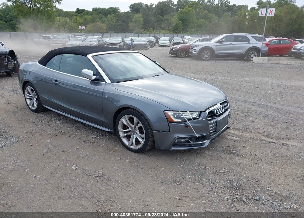 2013 AUDI S5 3.0T PREMIUM PLUS VIN: WAUVGAFH6DN002622