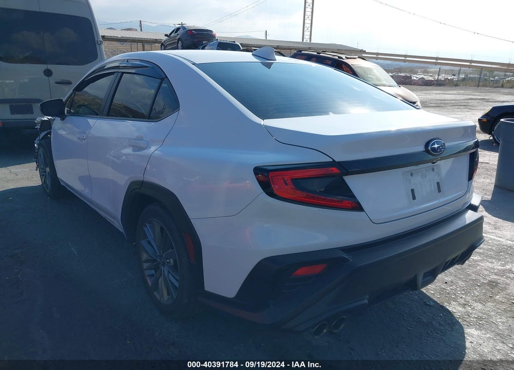 2022 SUBARU WRX VIN: JF1VBAA65N9021993