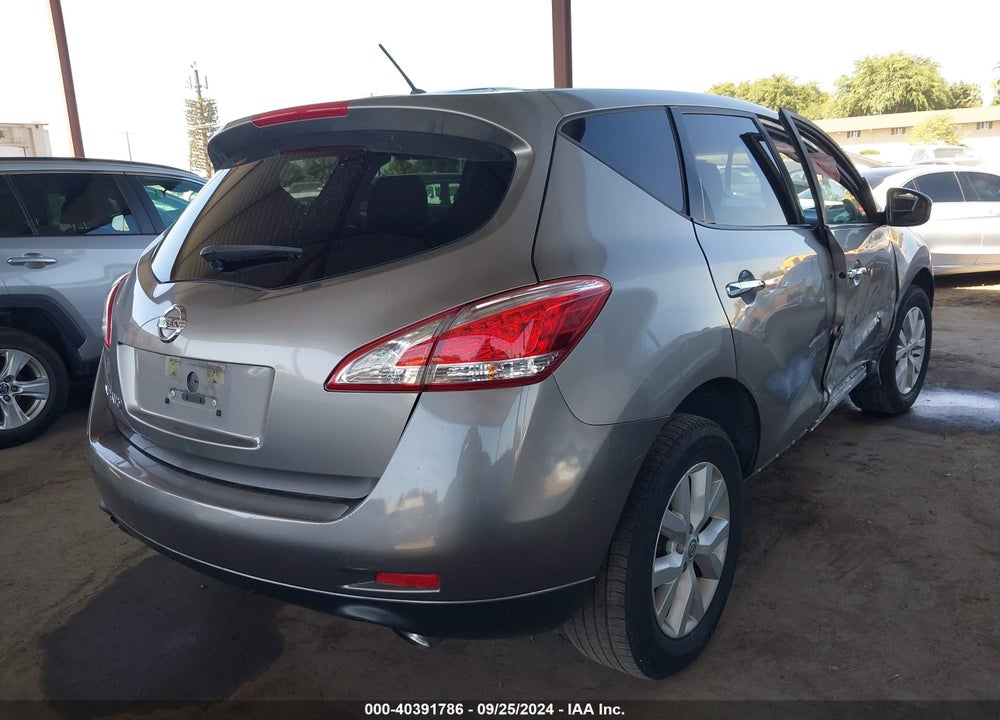 2012 NISSAN MURANO S VIN: JN8AZ1MU7CW107985