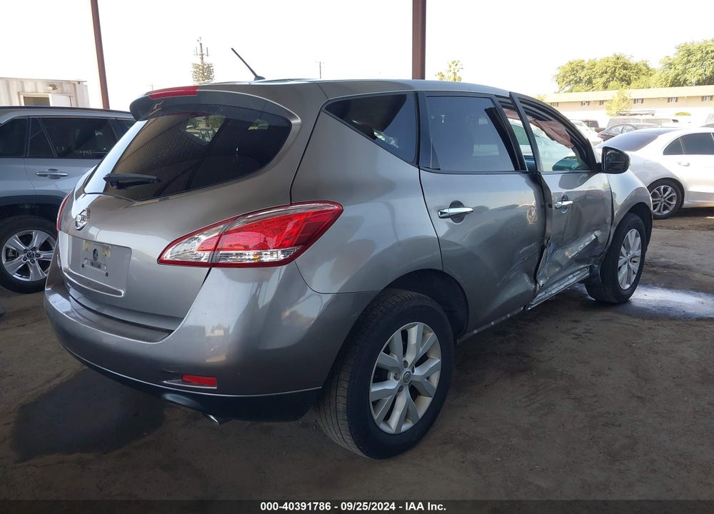 2012 NISSAN MURANO S VIN: JN8AZ1MU7CW107985