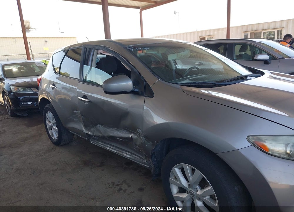 2012 NISSAN MURANO S VIN: JN8AZ1MU7CW107985