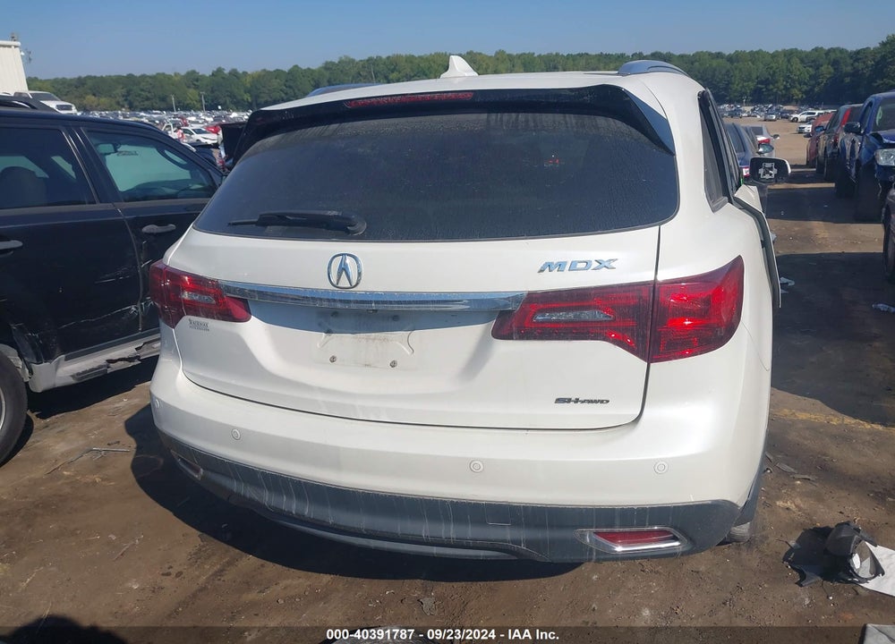 2016 ACURA MDX ADVANCE & ENTERTAINMENT PACKAGES/ADVANCE PACKAGE VIN: 5FRYD4H96GB047142