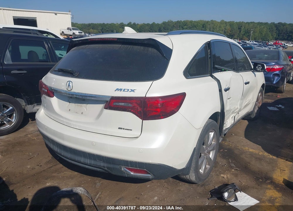 2016 ACURA MDX ADVANCE & ENTERTAINMENT PACKAGES/ADVANCE PACKAGE VIN: 5FRYD4H96GB047142