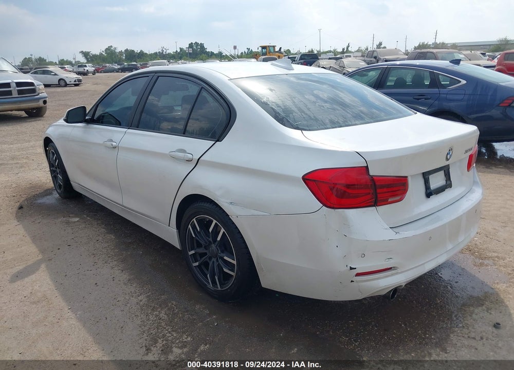 2017 BMW 320I VIN: WBA8E1G30HNU18757