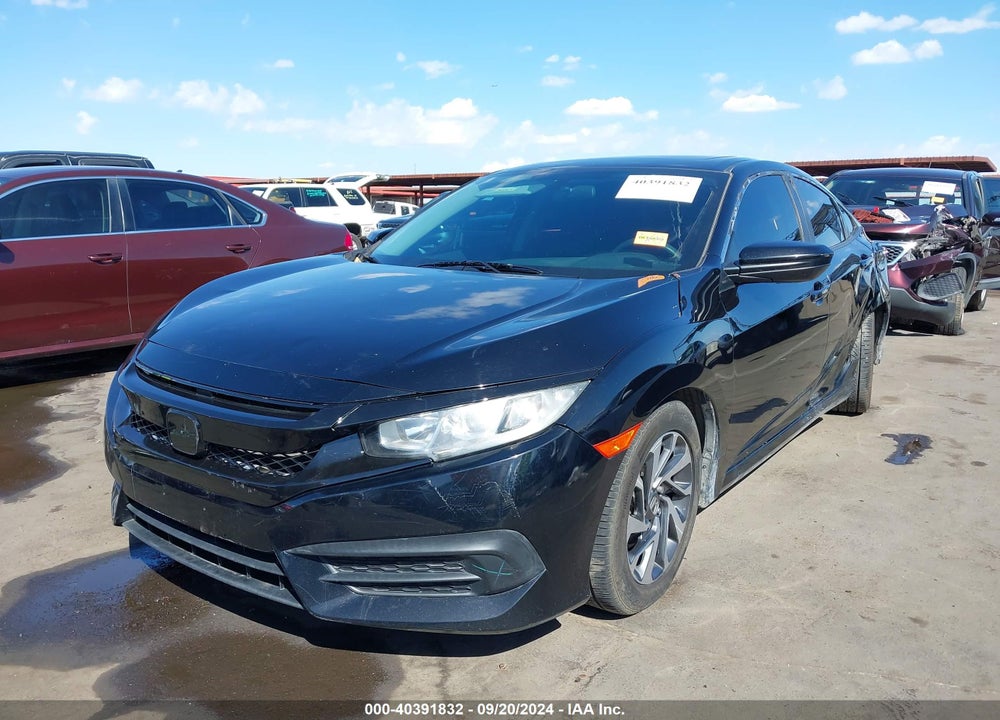 2018 HONDA CIVIC EX VIN: 2HGFC2F79JH583877